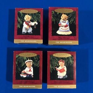 “The Bearingers” Hallmark Ornaments with Stand